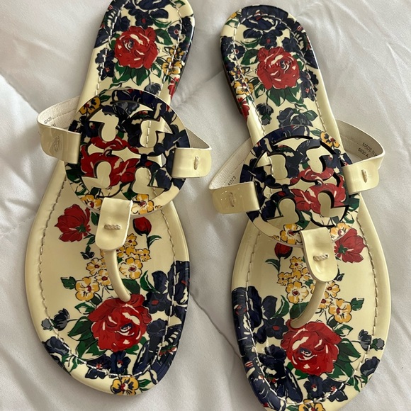 Tory Burch women Miller sandal size 8 - Picture 4 of 5